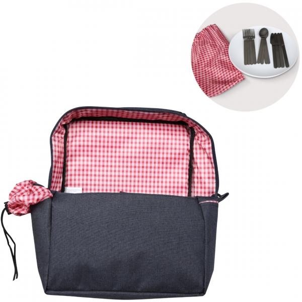 Picknick-Doppelfahrradtasche 34 cm
