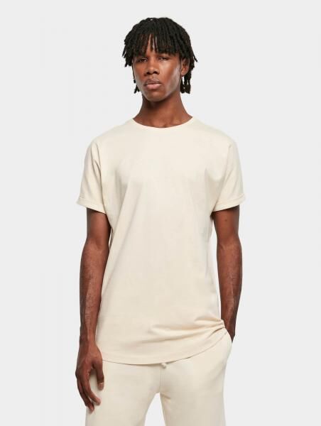sportliches Urban Classics Herren T-Shirt 200 g/m&sup2; mit Baumwolle Ecru-Wei&szlig;