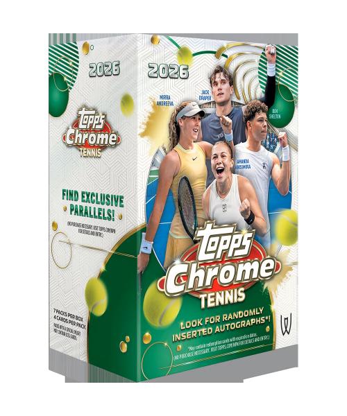 Topps Chrome&reg; - Tennis 2026 - Value Box