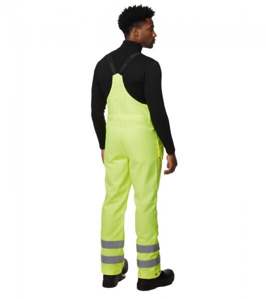 Waterproof Helly Hansen Alta Shelter Men's Work Pants, Overalls with HellyTech ISO Certification 71570_360 Neon Yellow