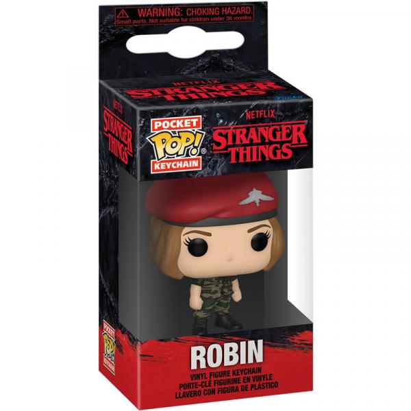 Funko 65629 - Pop! Keychain - Stranger Things Hunter Robin
