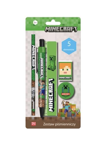 Minecraft - Schreibset 5-teilig