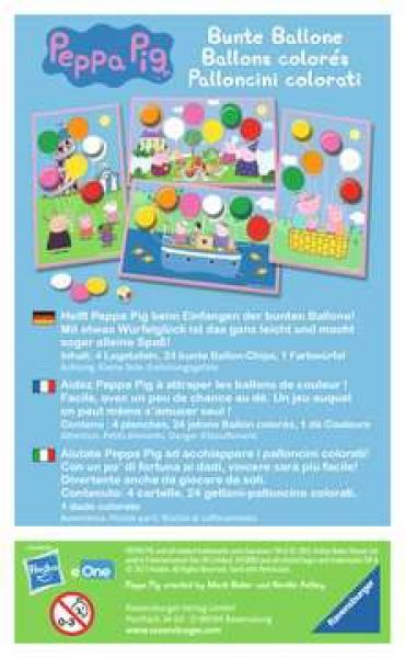 Peppa Pig - Bunte Ballone
