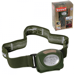 Scout LED-Stirnlampe, batteriebetrieben, grün, 6 cm