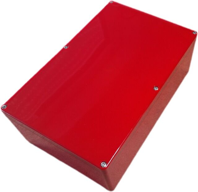 1.000 Stk. ABS Industriegehäuse ROT 250x160x90mm IP64 m. Dichtung – Neuware Posten