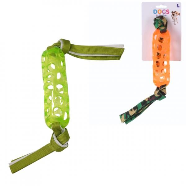 Dogs Collection Hundespielzeug aus Gummi, 55 cm, 2 Stück, sortiert
