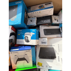 Electronics Mix – Uninspected Return Pallet – €10.79 per item – P82007