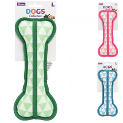 Hundespielzeug – Knochen, 24 cm, 3er-Set (gemischt)