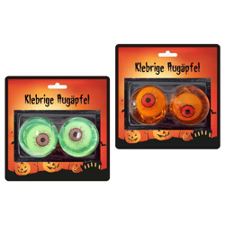 Klebrige Augäpfel, 2er Set, 2/s, ca. 4cmD