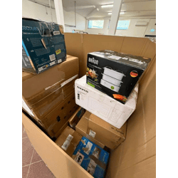 Palette Küche/Boden – 13 Retouren-Artikel, ca. 124 kg – P60237