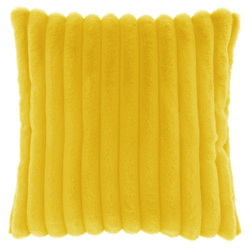 Unique Living Kissen „Peppe“ Bambus gelb 45 x 45 cm