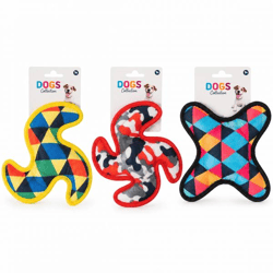 Hundespielzeug, quietschend, 21 cm, 3er-Set, sortiert