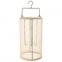 Jens Living Laterne „Indy“, sandfarben, 33 cm