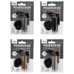 JET Lighter Burner, Blister Pack of 4