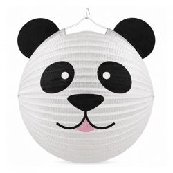 Lampion Panda papier 25 cm