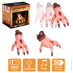 Laufende Hand, LED, ca. 13x18x17cm