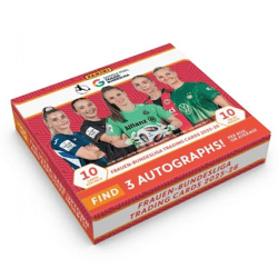 Panini Frauen-Bundesliga 2025/26 Soccer – Hobby Trading Cards - Box (10)