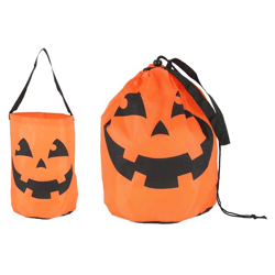 Candy Bag, Halloween Pumpkin, approx. 36x34 cm 