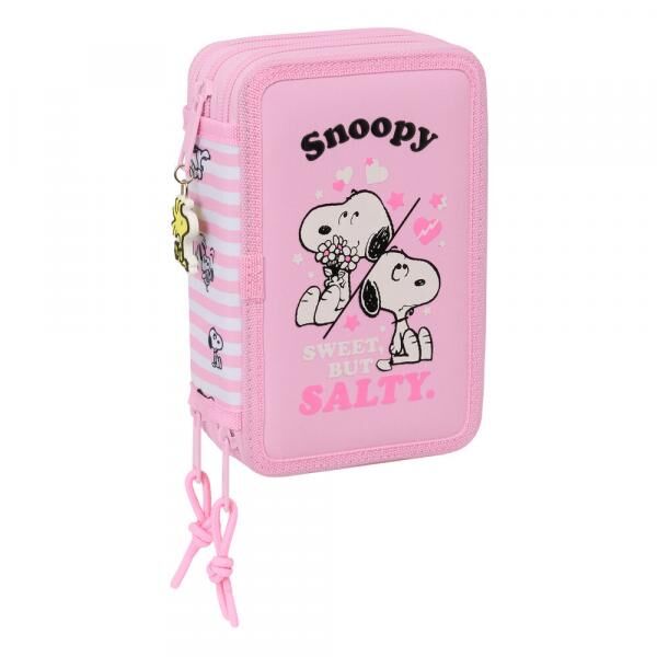 Snoopy - 3-fach-Federm&auml;ppchen