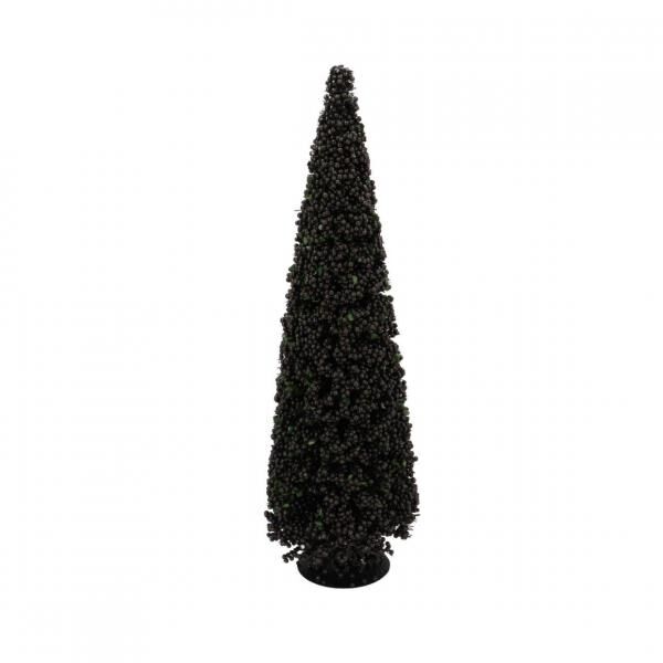 Weihnachtsbaum Sparkle Berry schwarz 40 cm