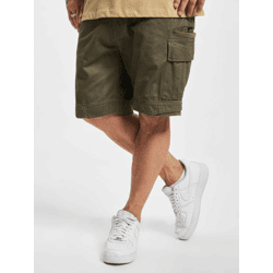 bequeme Brandit Herren Shorts Kordelzug Reißverschluss mit Baumwolle Khaki