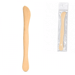 Boetseerspatel palmhout 15 cm