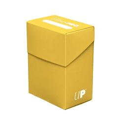 Bright Yellow Solid-Color Deck Box