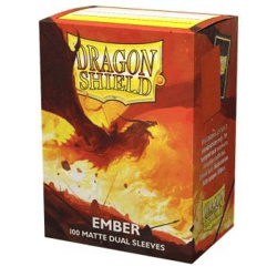Dragon Shield Dual Matte Sleeves - Ember 'Alaric, Kindler of the Revolution' (100 Sleeves)