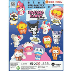 Hello Kitty Pajama Party Mini Figur in Mystery Kapsel - ca. 65 mm  