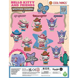 Hello Kitty Western Charms  Mini Figur in Mystery Kapsel - ca. 65 mm