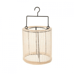 Jens Living Indy Lantern, Sand-Colored, 22 cm
