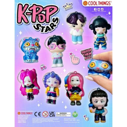 K-Pop Stars Charms  Mini Figur in Mystery Kapsel - ca. 65 mm