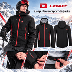  Loap Herren Sport-Skijacke