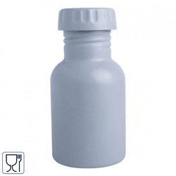(R) Monoprix Maison Stainless Steel Water Bottle, Blue, 350 ml
