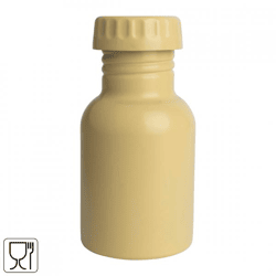 (R) Monoprix Maison Stainless Steel Water Bottle, Yellow, 350 ml