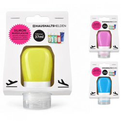 Tube Travel Bottle, 37 ml, 3 assorted colors