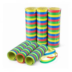 Serpentinen-Set für Partys, 4 m, 3er-Set