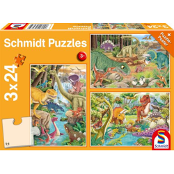 Spaß mit den Dinosauriern - Kinderpuzzle