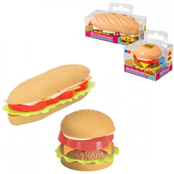 Speelgoed Fast Food 7-delig 2 assorti