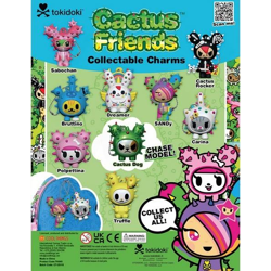 Tokidoki Cactus Friends Charms Mini Figur in Mystery Kapsel - ca. 65 mm