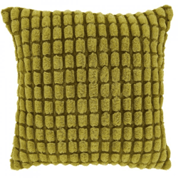 Unique Living kussen Defne mosgroen 45 x 45 cm