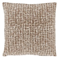 Unique Living kussen Sev taupe 45 x 45 cm