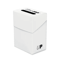 White Solid-Color Deck Box