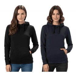 Timeless Helly Hansen Women's Hoodie with Hood and Pocket, 280 g/m², 79215, Black or Dark Blue