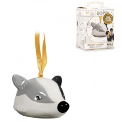 Harry Potter Christmas Ornament: Hufflepuff, Ceramic, 6.5 cm