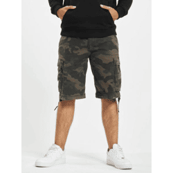 lässige Brandit Herren Shorts Reißverschluss Taschen mit Baumwolle Camouflage