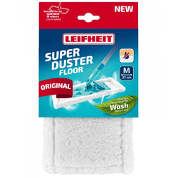LEIFHEIT Super Duster Floor Staubbezug M 33 cm **B-Ware – geprüft & funktionell einwandfrei** Weiß