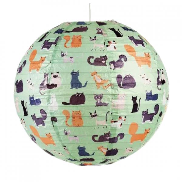 Rex London Laterne „Nine Lives“ aus Papier, 40 cm