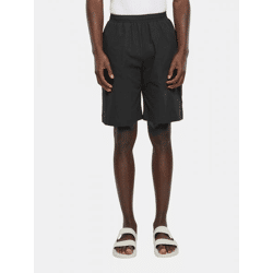 sommerliche Urban Classics Herren Baumwoll-Shorts 180 g/m² Sommer-Hose Schwarz