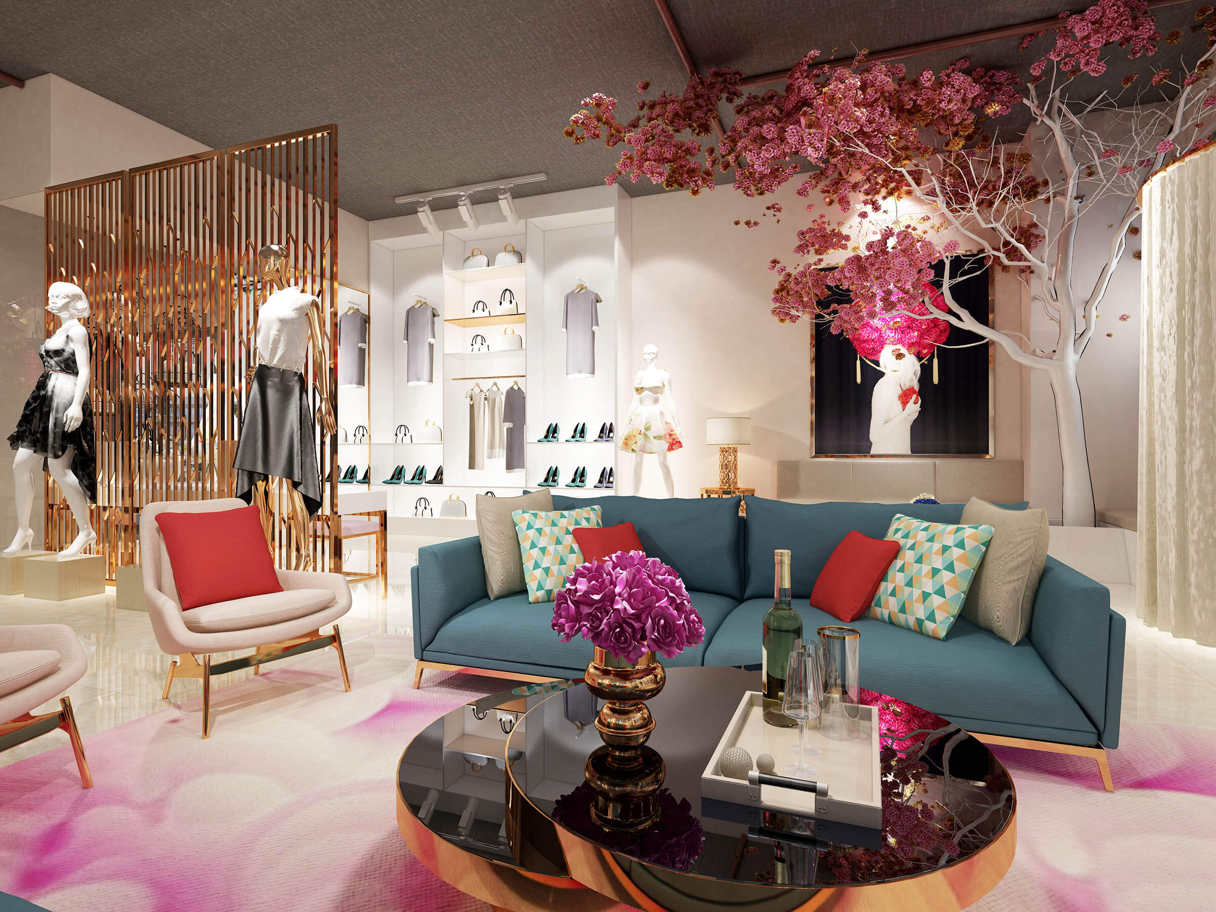 Ladeneinrichtung Restposten